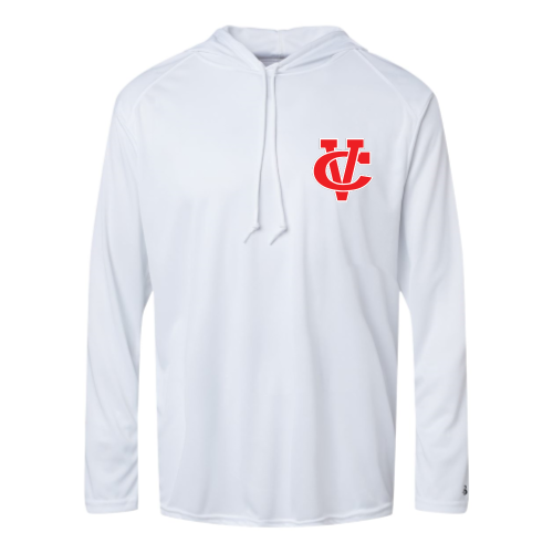 Load image into Gallery viewer, Coosa Valley Softball - Adult LS Performance Tee with Hood
