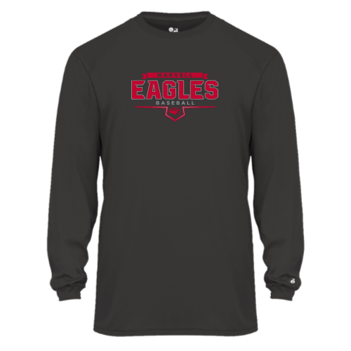 Load image into Gallery viewer, Marvell Eagles - Youth LS Performance Tee
