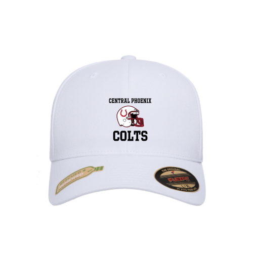 Central Phoenix Colts YFB - White - Cotton Blend Fitted Cap