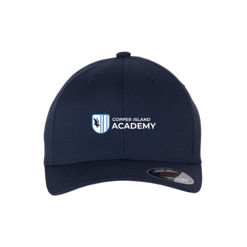 Copper Island - Navy - Cotton Blend Fitted Cap