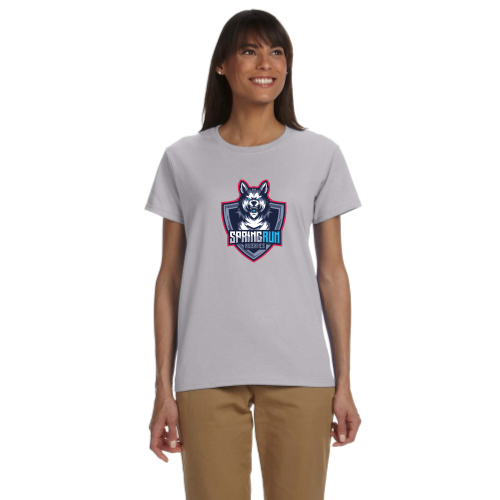 Spring Run - Ladies Short Sleeve Cotton Tee
