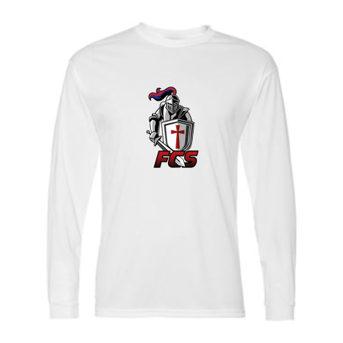 Faith Christian School - Adult LS Performance Tee