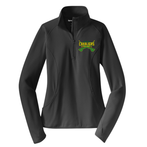 Load image into Gallery viewer, Clover Hill - Ladies Wicking 1-4 Zip Pullover
