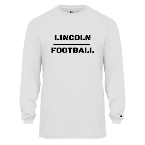 Load image into Gallery viewer, Lincoln Football - Youth LS Performance Tee
