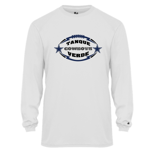 Load image into Gallery viewer, Tanque Verde Cowboys - Youth LS Performance Tee

