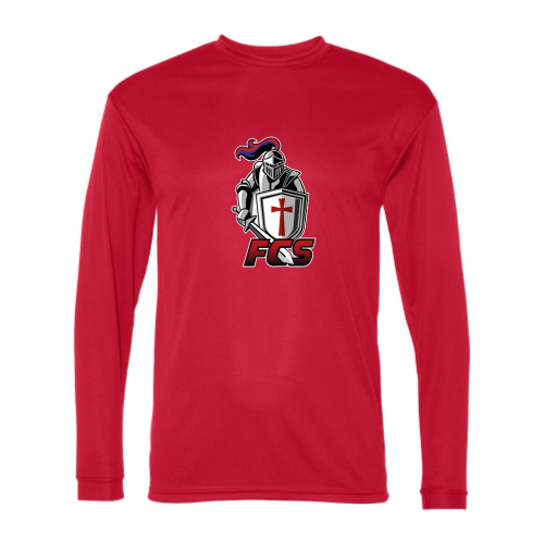 Faith Christian School - Adult LS Performance Tee