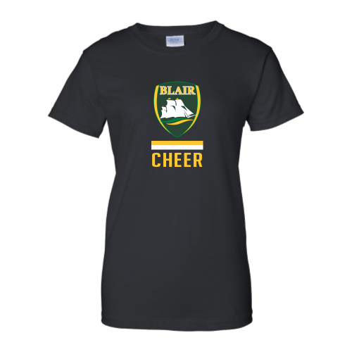Load image into Gallery viewer, Blair Cheer - Ladies' Short Sleeve Cotton Tee
