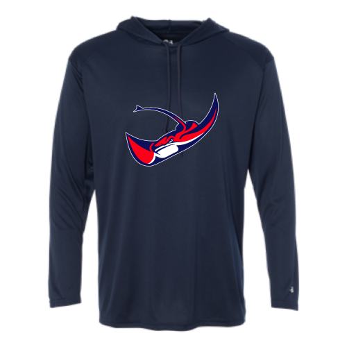 Load image into Gallery viewer, Cross Schools - Adult LS Performance Tee with Hood
