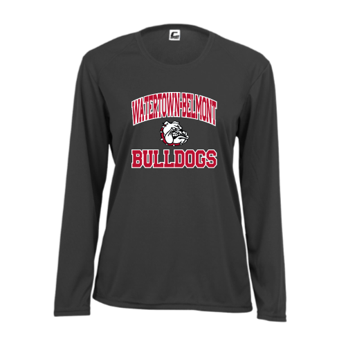 Load image into Gallery viewer, WB Youth Football -  Ladies LS Performance Tee
