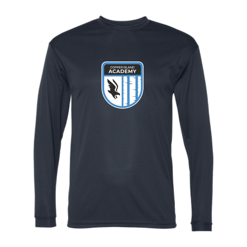 Load image into Gallery viewer, Copper Island Academy - Adult LS Performance Tee

