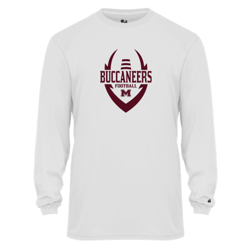 Milford Buccaneers - Youth LS Performance Tee