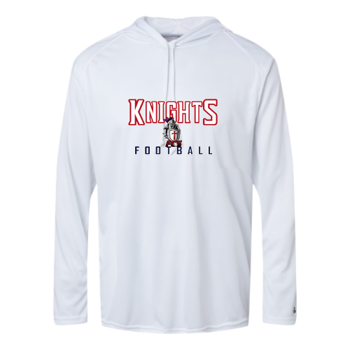 Load image into Gallery viewer, FCS Knights - Adult LS Performance Tee with Hood
