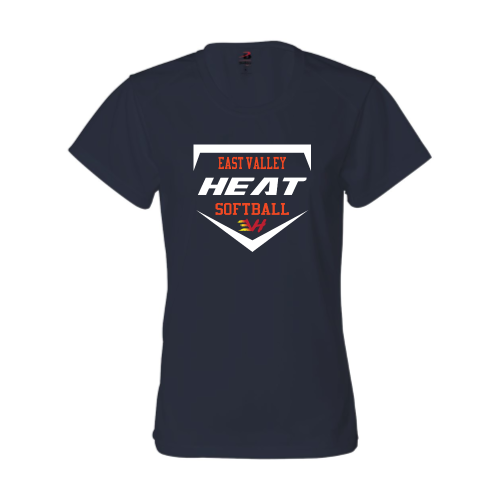 Load image into Gallery viewer, East Valley Heat Club Softball - Ladies B-Core SS Performance Tee
