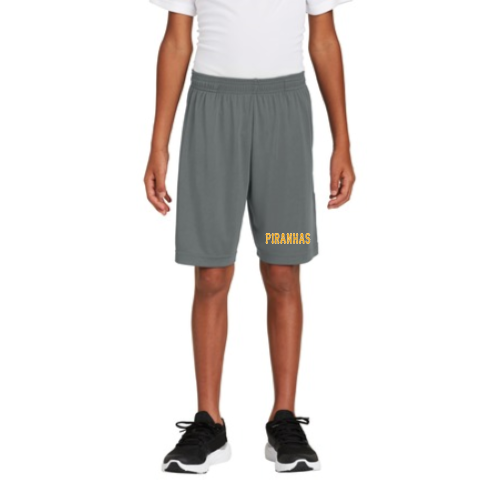 Pratt Piranhas - Sport-Tek Youth PosiCharge Competitor Pocketed Short