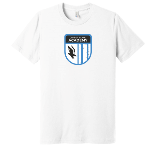 Load image into Gallery viewer, Copper Island Academy - Canvas Adult Short Sleeve Cotton Tee
