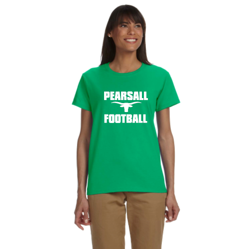 Pearsall Football - Ladies Short Sleeve Cotton Tee