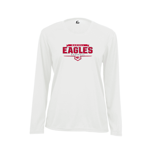 Marvell Eagles - Ladies LS Performance Tee