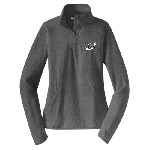 Load image into Gallery viewer, Jeffers HS -  Ladies Sport Wicking 1/4-Zip Pullover
