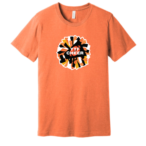 Load image into Gallery viewer, YTF Cheer - Canvas Adult Short Sleeve Cotton Tee
