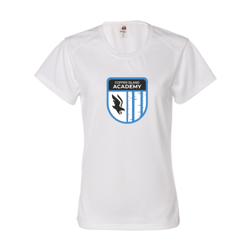 Load image into Gallery viewer, Copper Island Academy - Ladies B-Core SS Performance Tee
