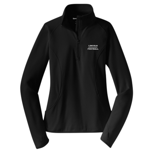 Load image into Gallery viewer, Lincoln Football - Ladies Sport Wicking 1-4 Zip Pullover
