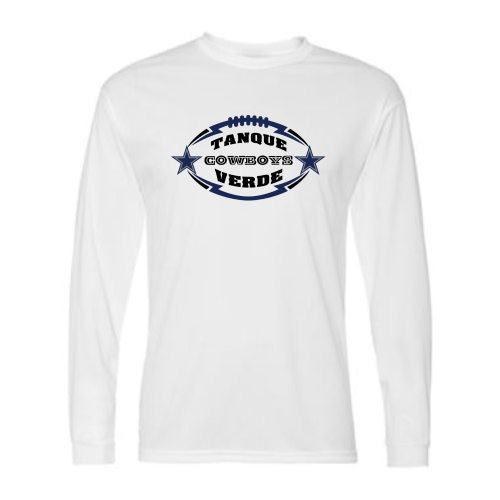 Load image into Gallery viewer, Tanque Verde Cowboys - Adult LS Performance Tee
