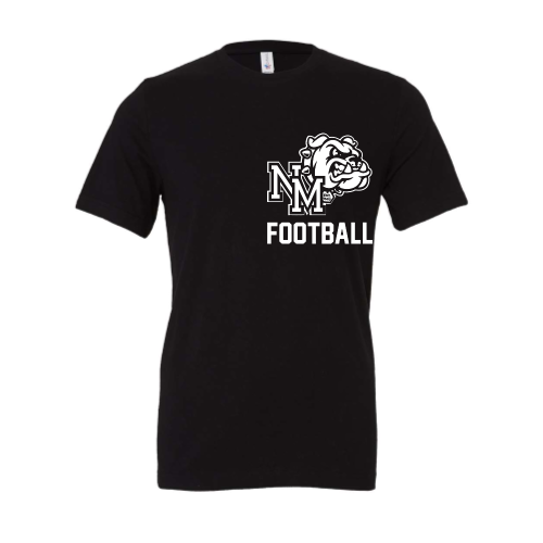 Load image into Gallery viewer, North Mason Football - Canvas Adult Short Sleeve Cotton Tee
