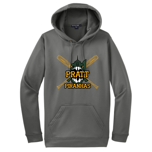 Pratt Piranhas - Sport-Tek Sport-Wick Fleece Hooded Pullover