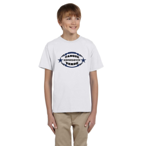 Tanque Verde Cowboys - Youth Short Sleeve Cotton Tee