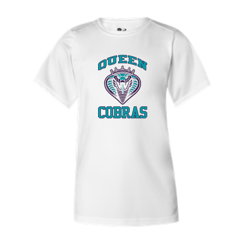 Queen Cobras - Youth B-Core SS Performance Tee