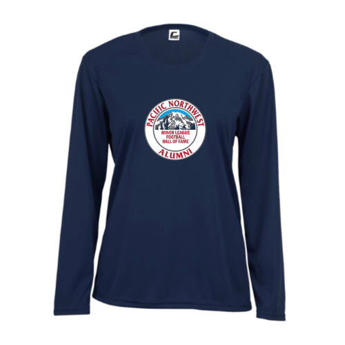 Load image into Gallery viewer, Pacific NW Football - Ladies LS Performance Tee
