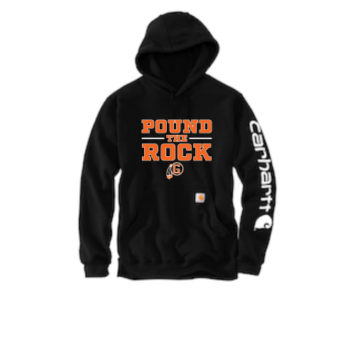 Grafton HS Football - Carhartt Midweight Hooded Logo Sweatshirt