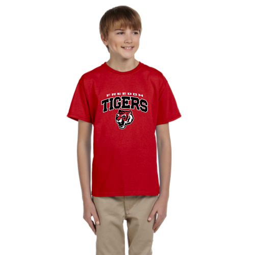 Load image into Gallery viewer, FMS Youth Short Sleeve Cotton Tee
