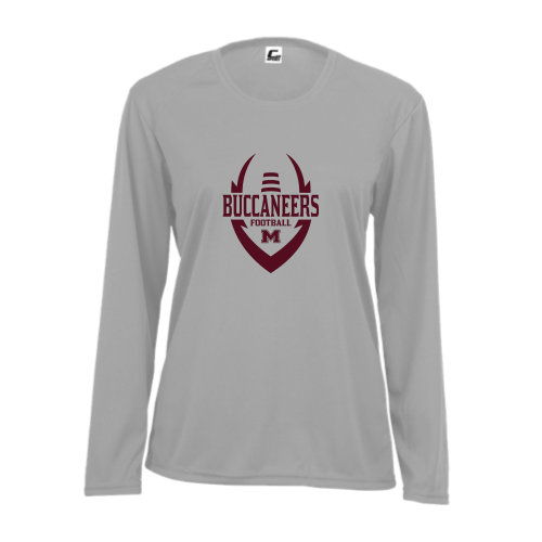 Milford Buccaneers - Ladies LS Performance Tee