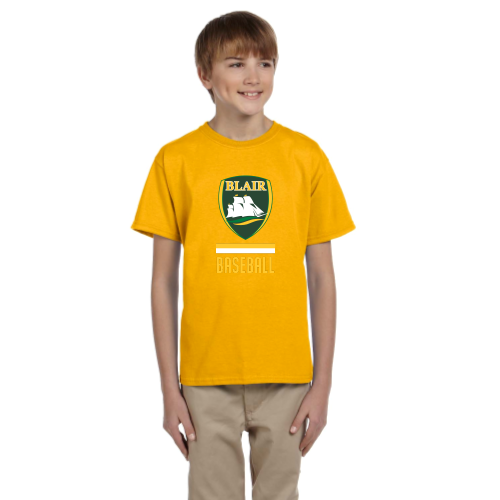 Load image into Gallery viewer, Blair Baseball - Youth Short Sleeve Cotton Tee
