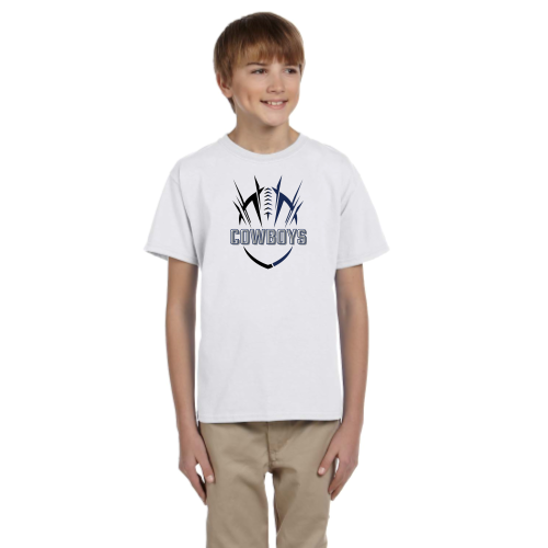 Tanque Cowboys - Youth Short Sleeve Cotton Tee