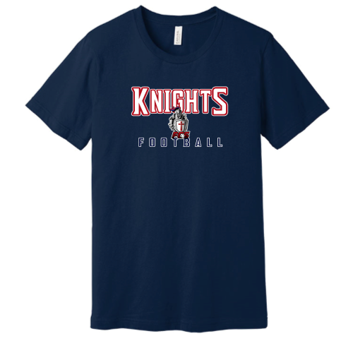 Load image into Gallery viewer, FCS Knights - Canvas Adult Short Sleeve Cotton Tee
