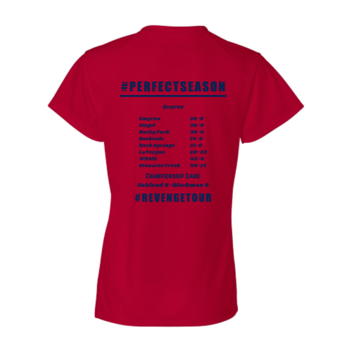 Oakland Middle School - Ladies B-Core SS Performance Tee