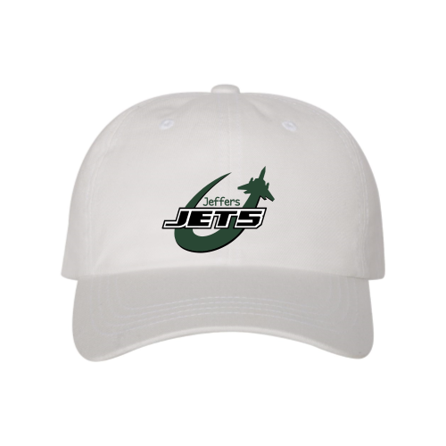 Jeffers HS - White Classic Dad Cap