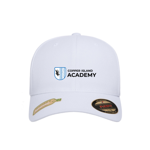 Copper Island - White - Cotton Blend Fitted Cap