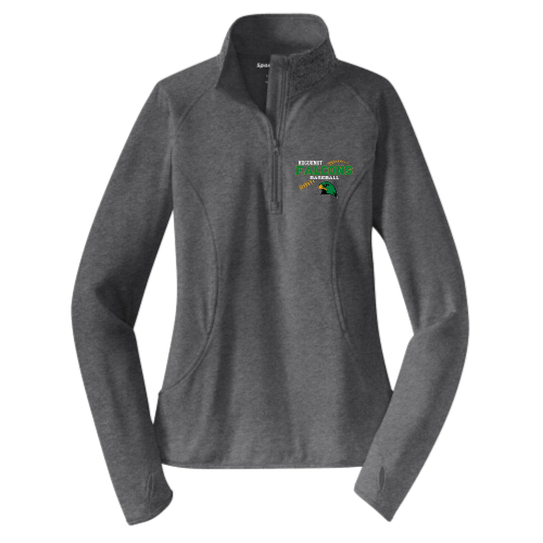 Load image into Gallery viewer, Huguenot Baseball - Ladies Sport Wicking 1-4 Zip Pullover
