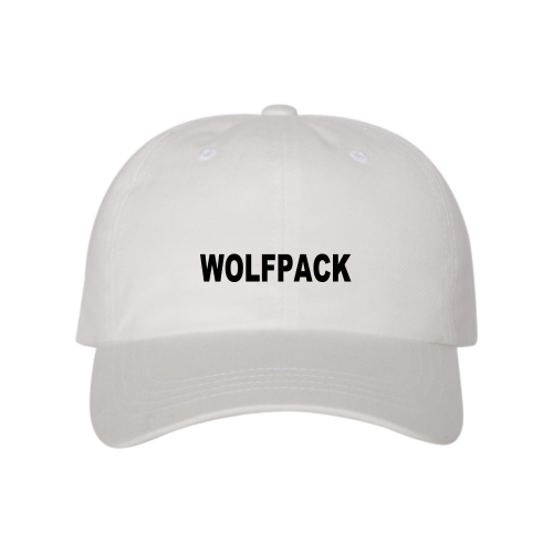 Lincoln Wolfpack - White - Classic Dad Cap