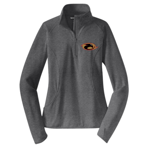 Load image into Gallery viewer, Thunderhawks Softball - Ladies Sport Wicking 1-4 Zip Pullover
