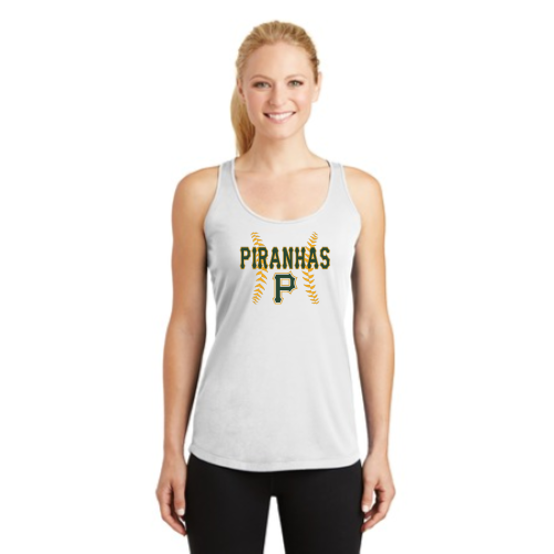 Pratt Piranhas - Sport-Tek Ladies PosiCharge Competitor Racerback Tank