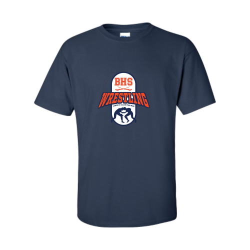 Load image into Gallery viewer, Beech HS - Wrestling - Adult Short Sleeve Cotton Tee
