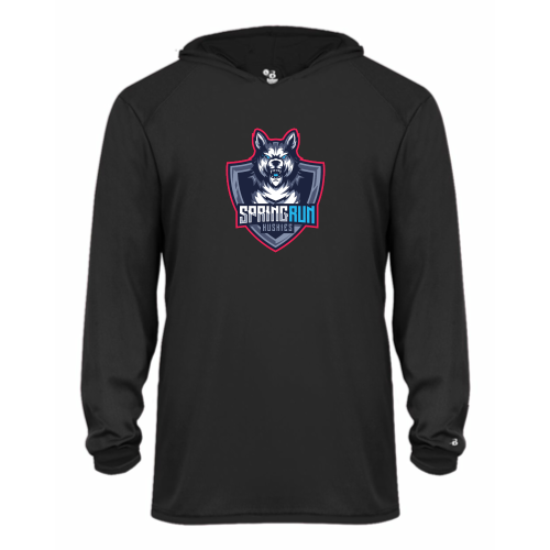 Spring Run - Youth LS Performance Tee with Hood
