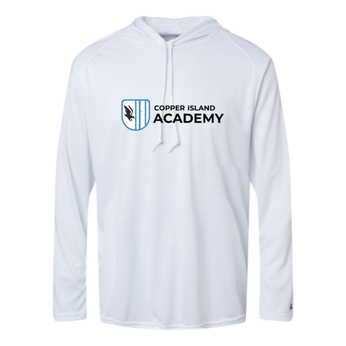 Copper Island - Adult LS Performance Tee with Hood