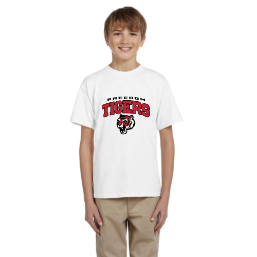 Load image into Gallery viewer, FMS Youth Short Sleeve Cotton Tee
