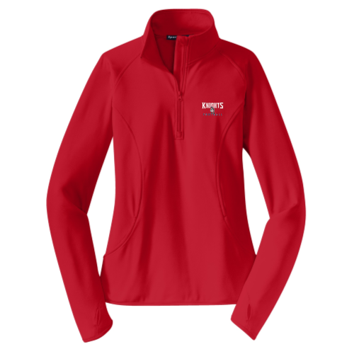 Load image into Gallery viewer, FCS Knights - Ladies Sport Wicking 1-4 Zip Pullover
