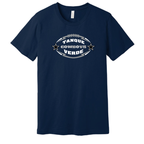 Load image into Gallery viewer, Tanque Verde Cowboys - Canvas Adult Short Sleeve Cotton Tee
